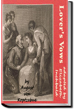 Lover's Vows | Elizabeth Inchbald